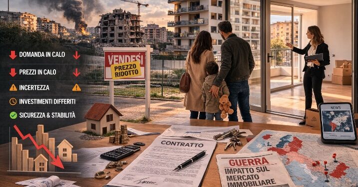 Come cambia il mercato immobiliare in tempo di guerra